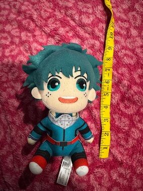 Great Eastern Entertainment MHA Deku Sitting Plush Hero Costume Version 2